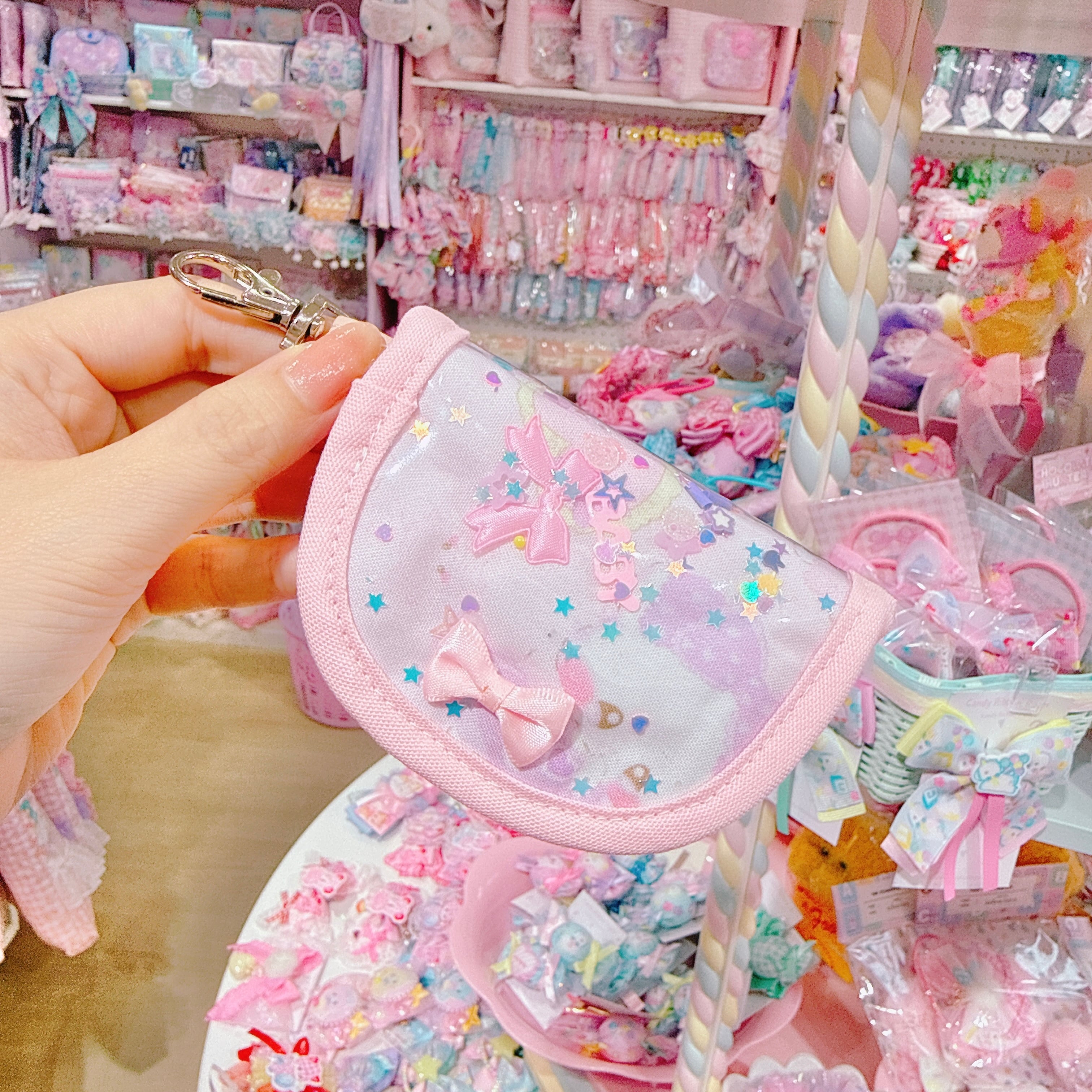 【E3】104-5リールキーケースミニポーチ