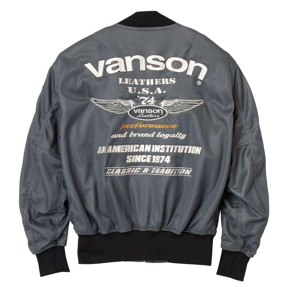 VS26101S メッシュMA-1ジャケット | vansonleathers