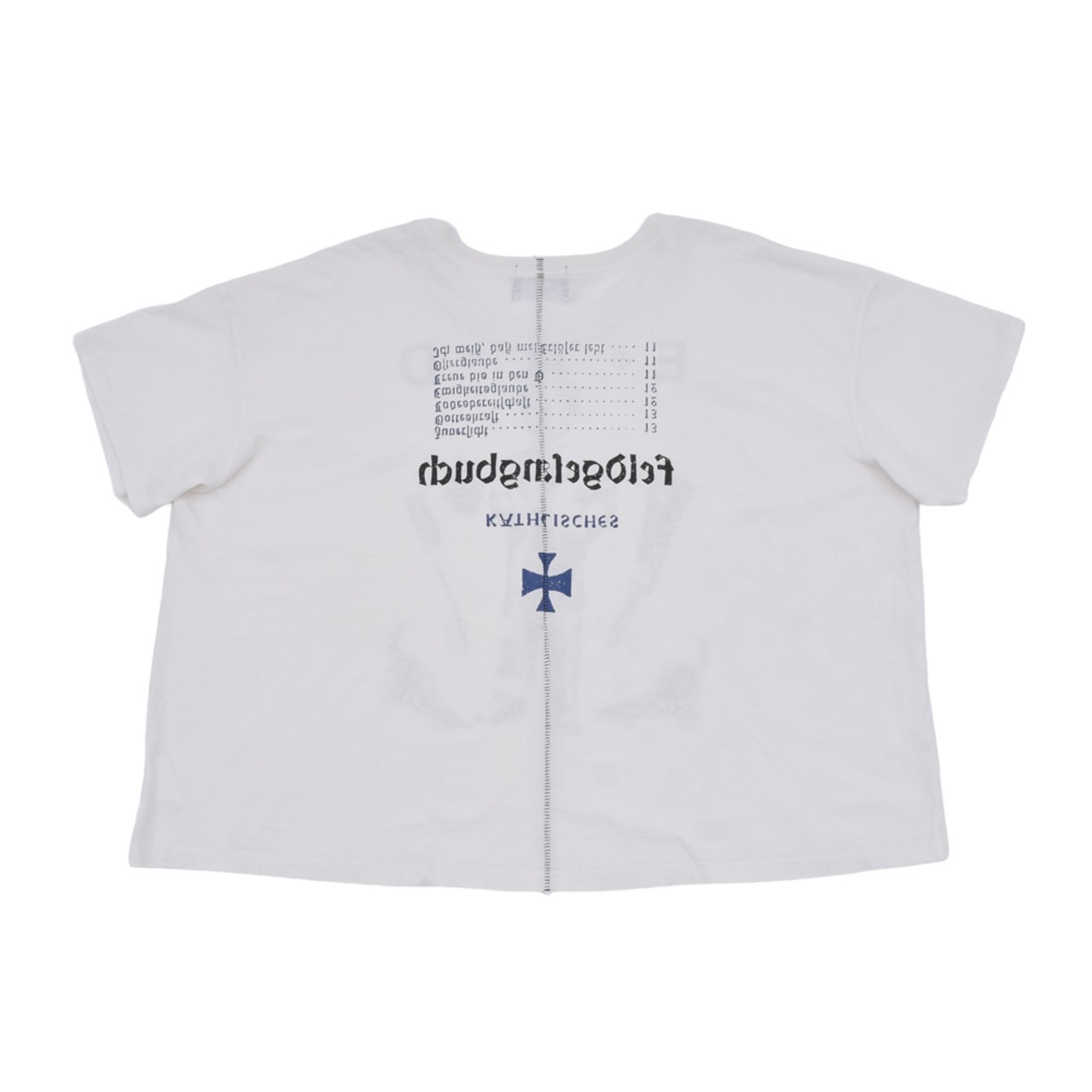 【Enfants Riches Déprimés】Katholisches Toothbrush T-Shirt Faded Wh - 6