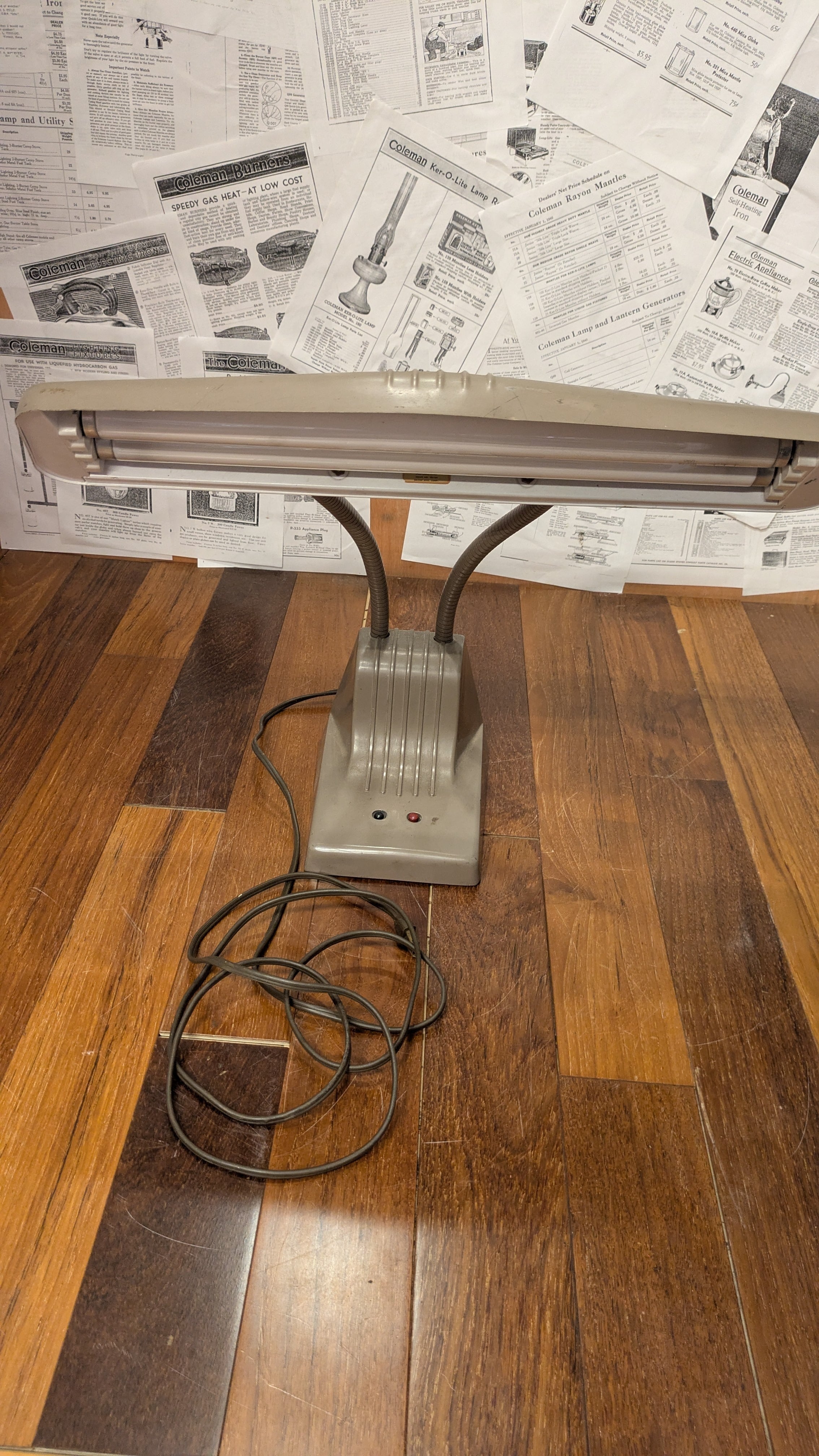 50's Vintage DAZOR DeskLight ビンテージ デイザー デスクライト 照明