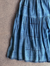 tay Original【BLACK and RE-SEW】/Vintage H'mong Skirt