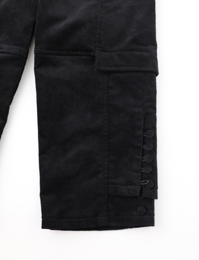 【ulikasanctus】DOUBLE LAYERED CROPPED PANTS