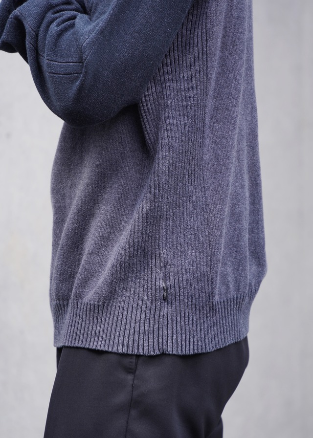 Calvin Klein Jeans half zip switching raglan knit