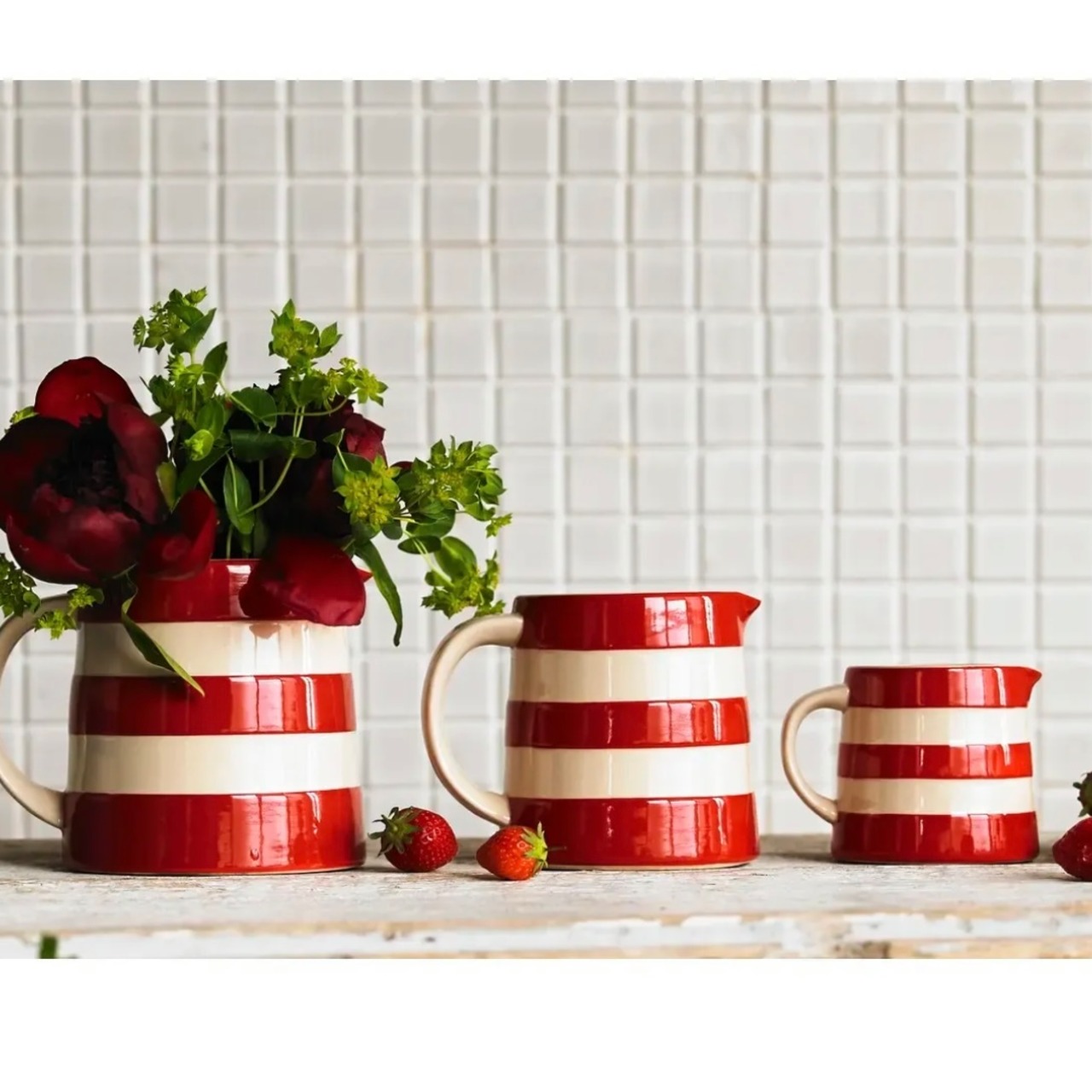 【cornishware】ジャグ｜Mサイズ