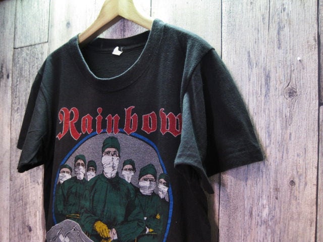 良品 レア ビンテージ 81年 Rainbow 「Difficult To Cure」ツアー ...