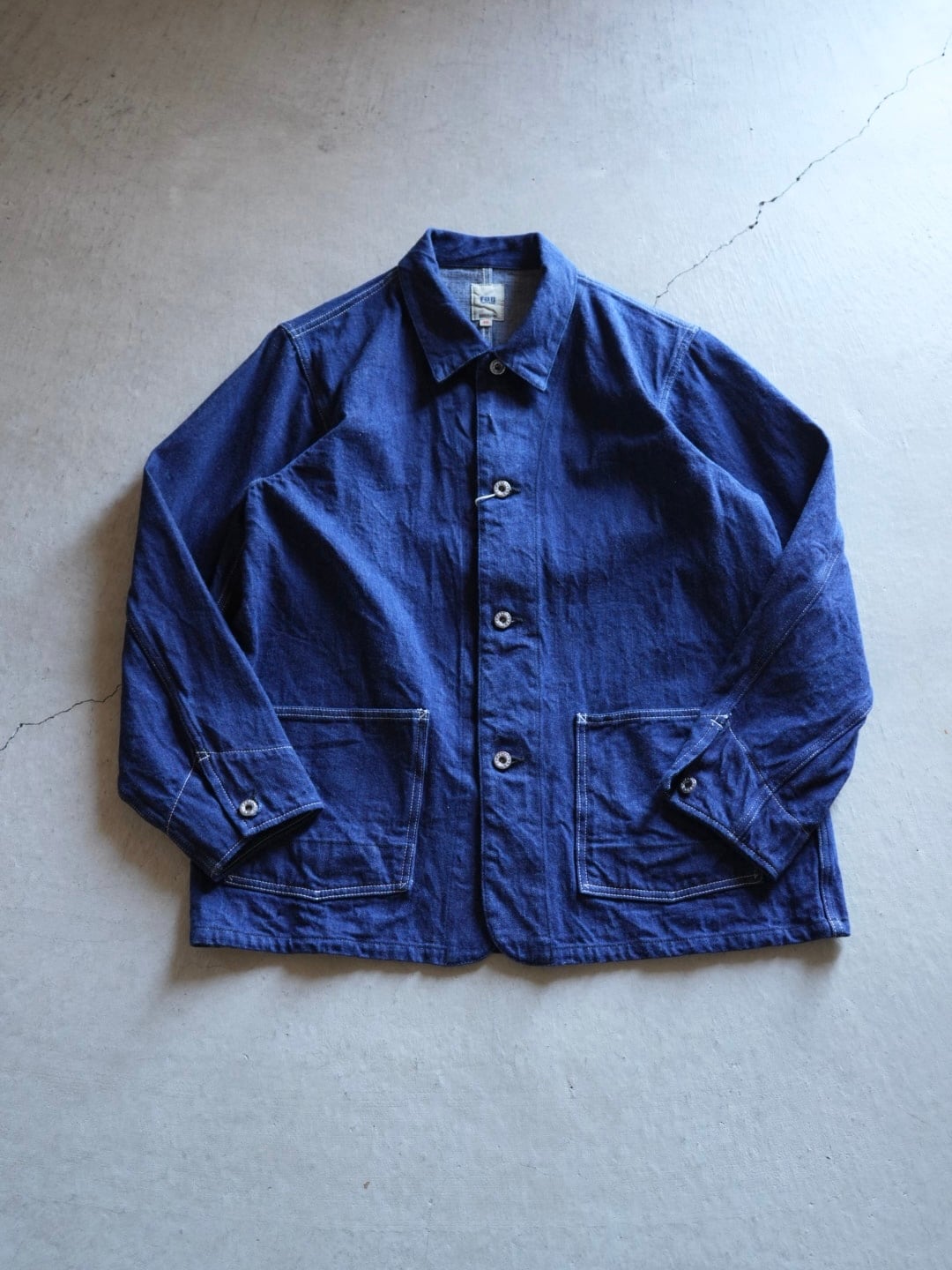 50s フレンチ ヴィンテージ カバーオール ユーロ ワーク ヨーロッパ 古着 40〜50s EURO ユーロ ビンテージ フレンチ ワーク カバーオール | PAY ID
