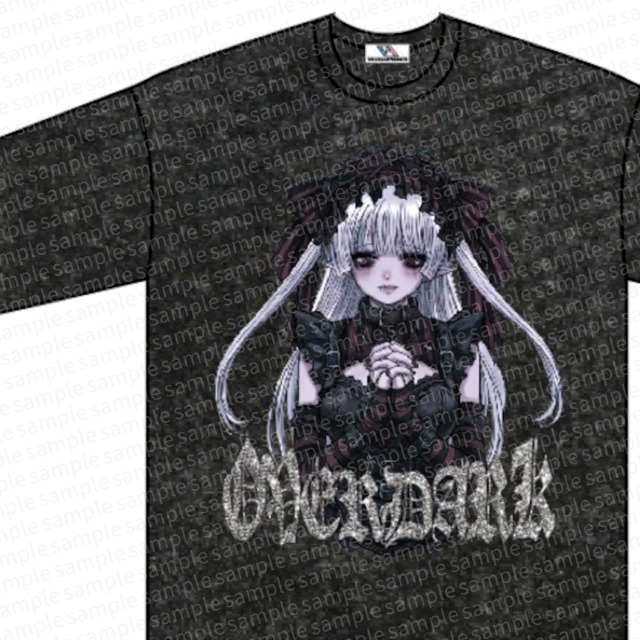 【近日発売予定】<新作>Goth GirlウォッシュロンT
