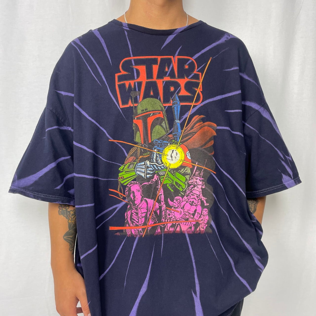 【入手困難】STARWARS ボバ・フェット タイダイ Tシャツ 映画 XL