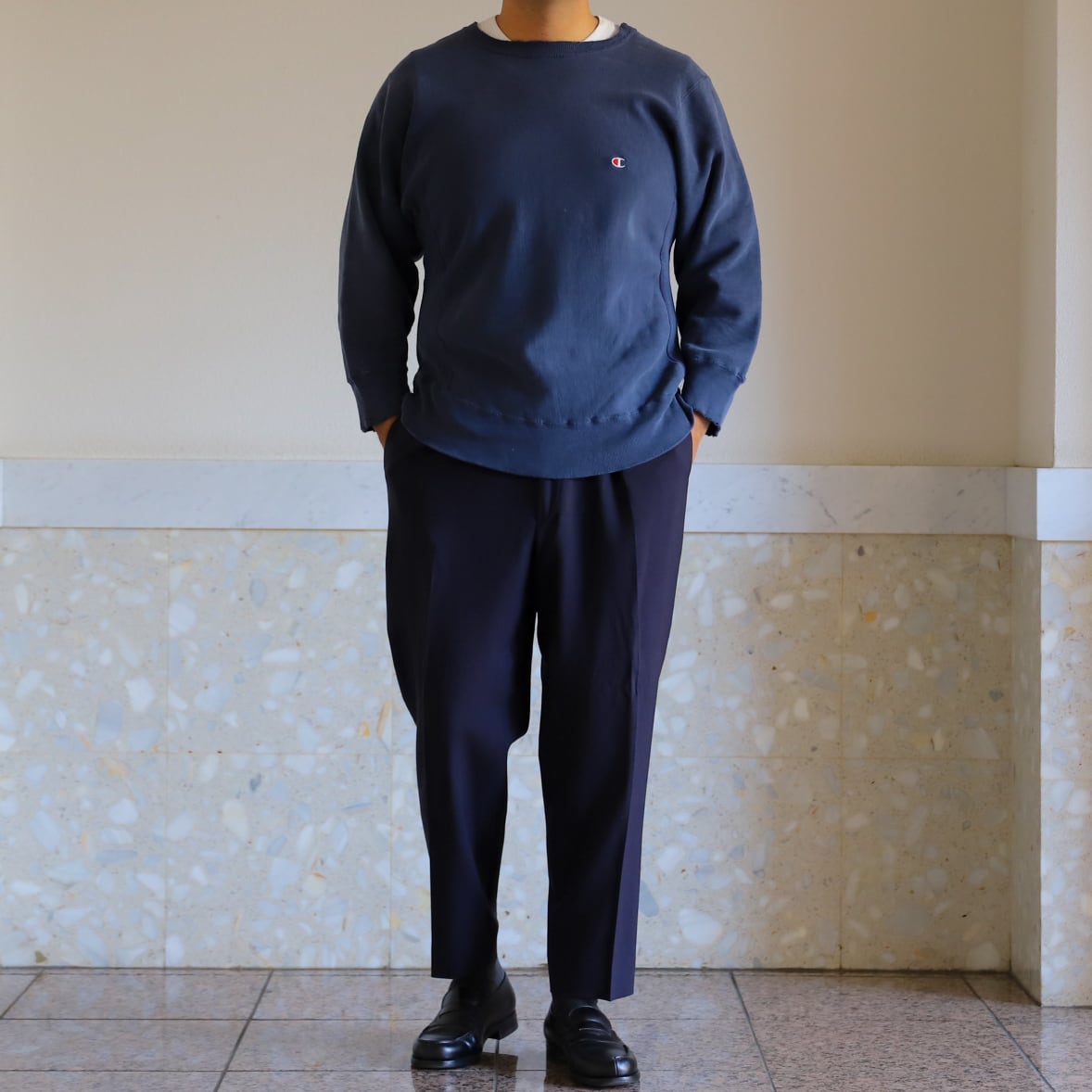 逸品】80s champion special vintage Reverse Weave Crew Vintage