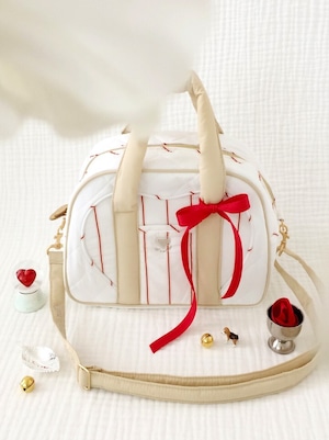 予約【seoru】Romantic Heart Bag《Red》