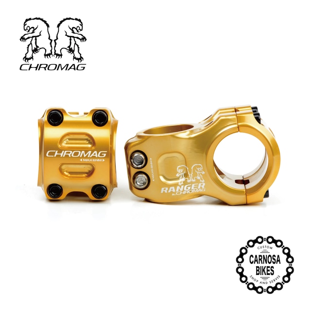 【Chromag】RANGER V2 STEM [レンジャーV2 ステム] Gold Φ31.8mm