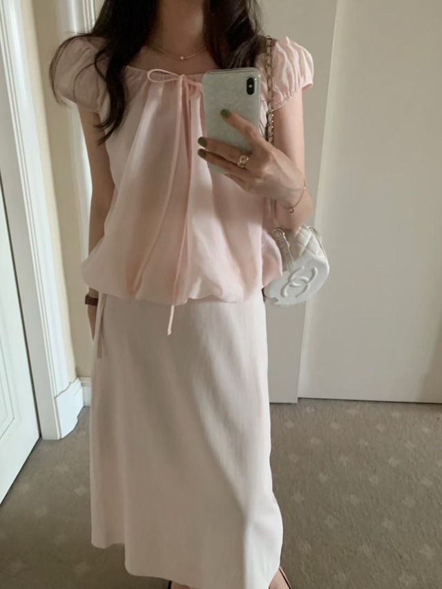 (予約) pretty young thing / Moet blouse 2color　