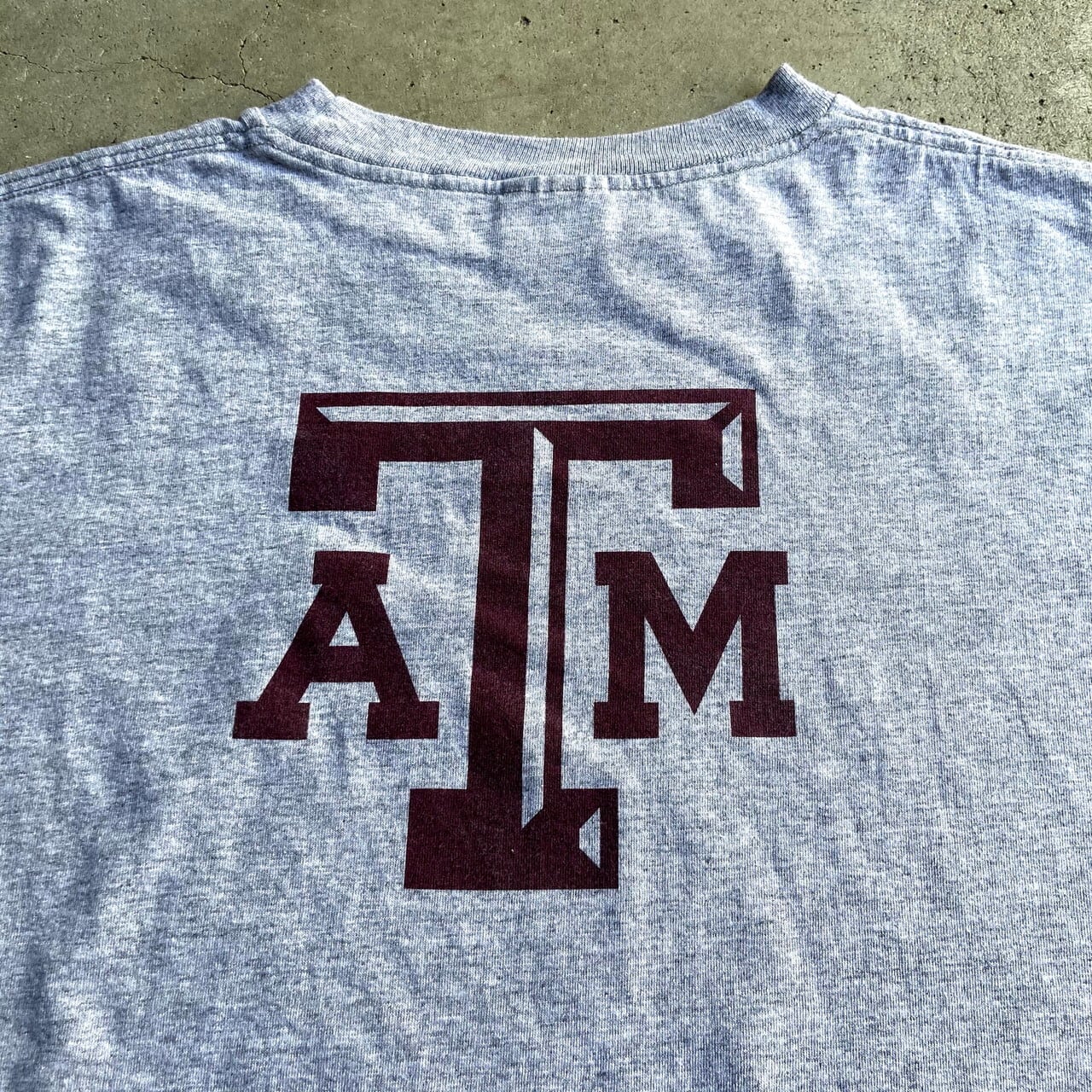 ATM Aggies スウェットシャツ グレー ファナティクス メンズ 引っ張ら