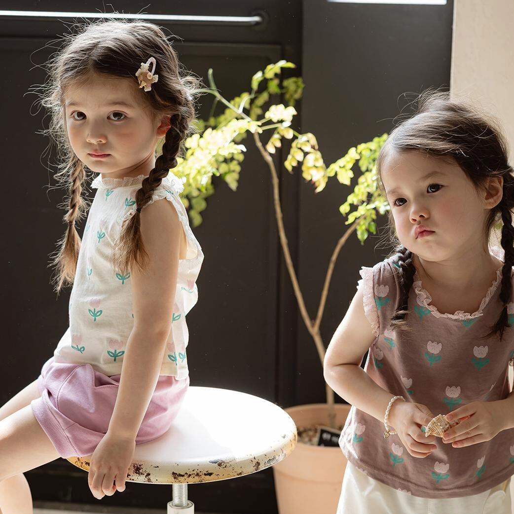 «sold out»«puella flo» ユユトップス 2colors