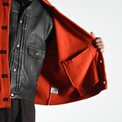 THE DAY / MERINO WOOL KNIT BLOUSON