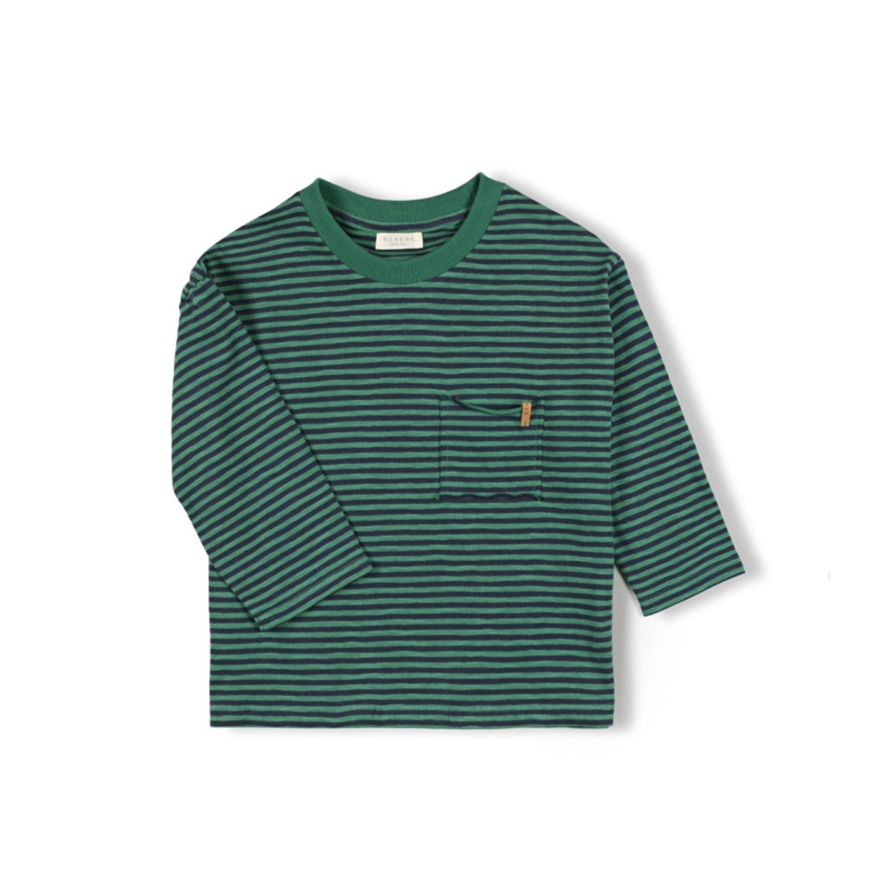 nixnut　Drop Shirt - NAVY STRIPE