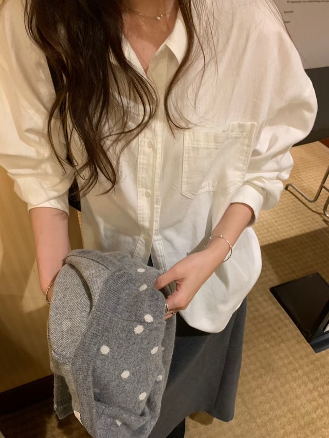 (予約) pretty young thing / Maki kimo shirt 3color