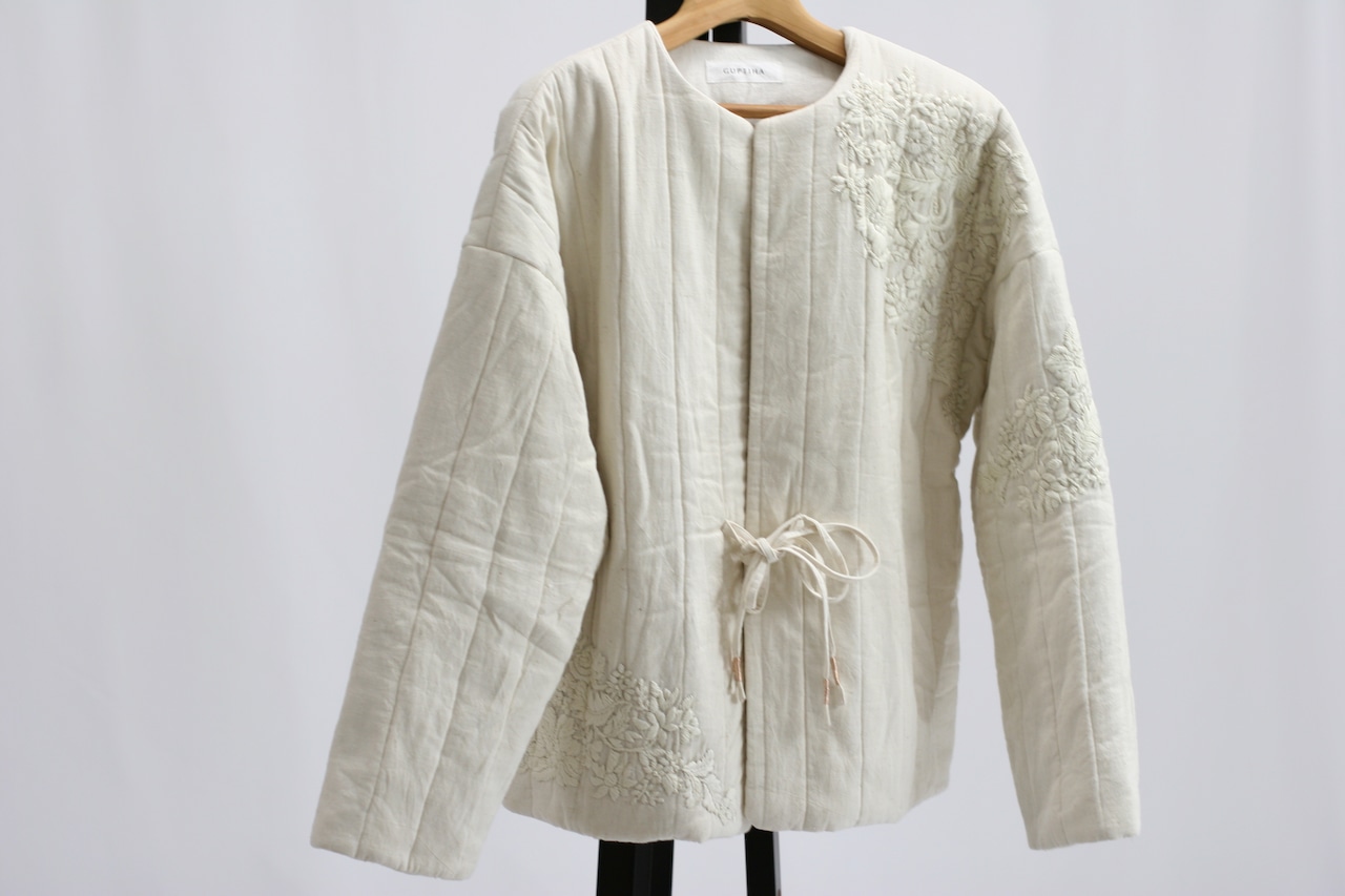 【GUPTIHA】Sobakasu Khadi Quilt Jacket(63413-096)
