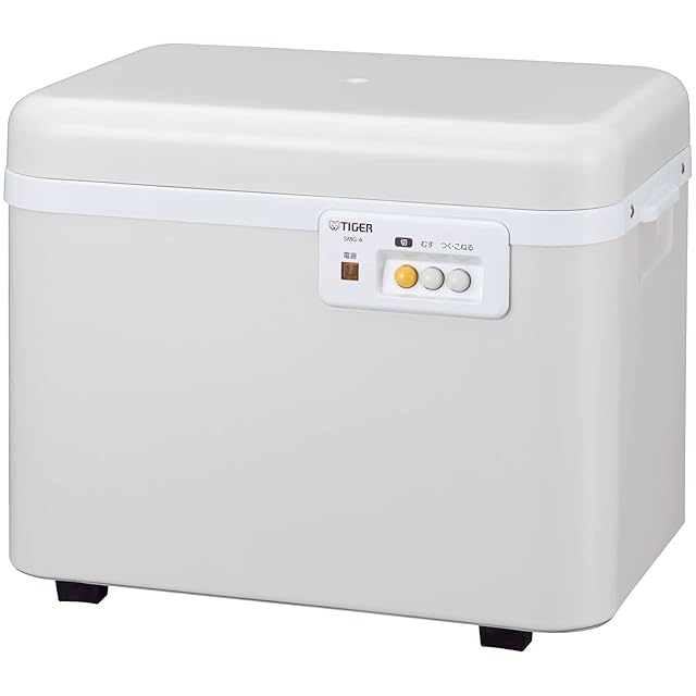 むす、つく、こねる(1台3役)ホワイト 2升炊き タイガー魔法瓶(TIGER) 餅つき機 2升 「むす・つく・こねる」 1台3役