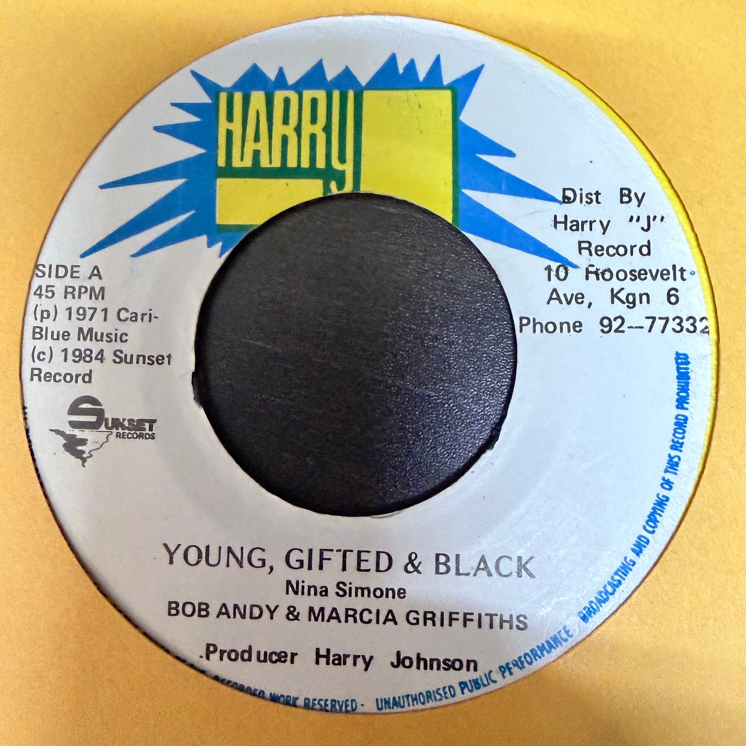 Bob Andy&Marcia Griffiths-Young Gifted&Black | reggae links Jamming