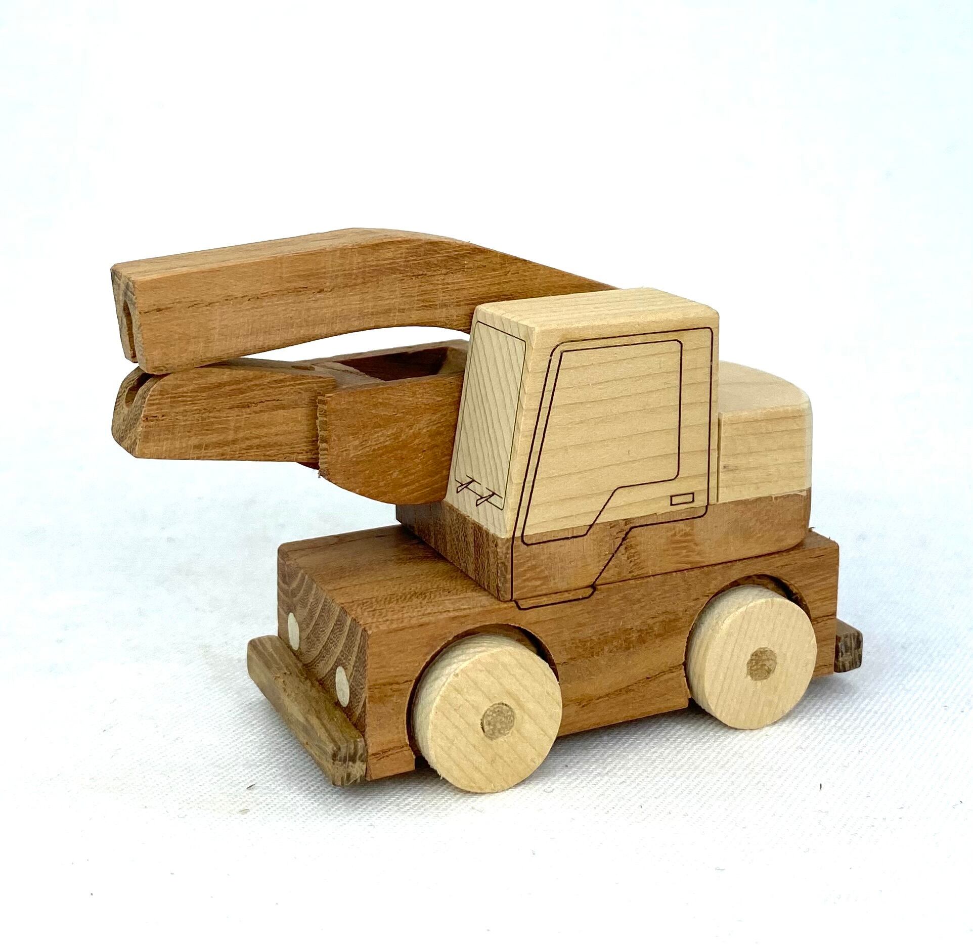 ショベルカー1 | 木のおもちゃ工房8936公式通販サイト