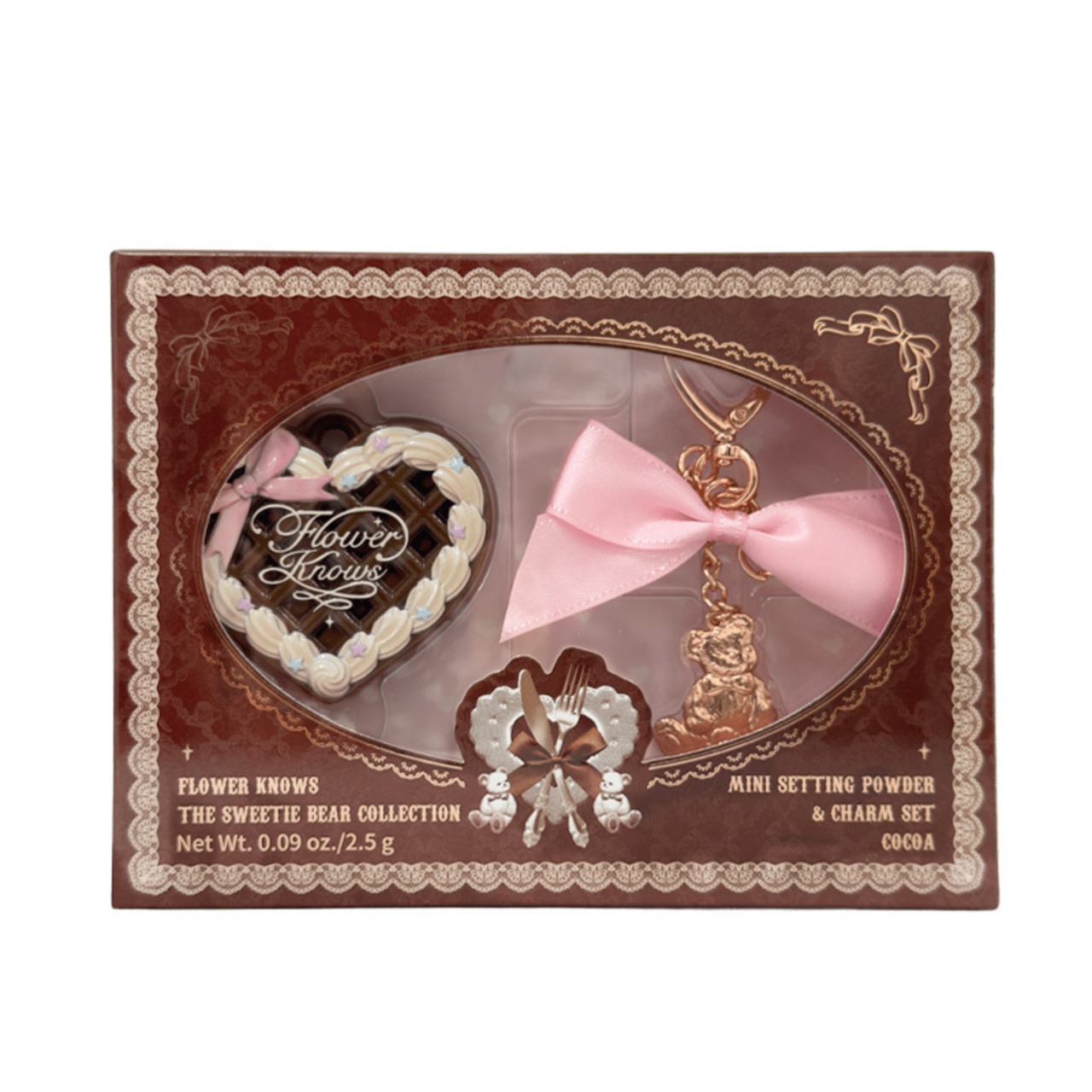 FlowerKnows(フラワーノーズ)スウィーティーベアコレクションミニセッティングパウダー