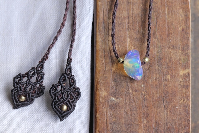 [Precious  opal] Pendant 〜Negai〜