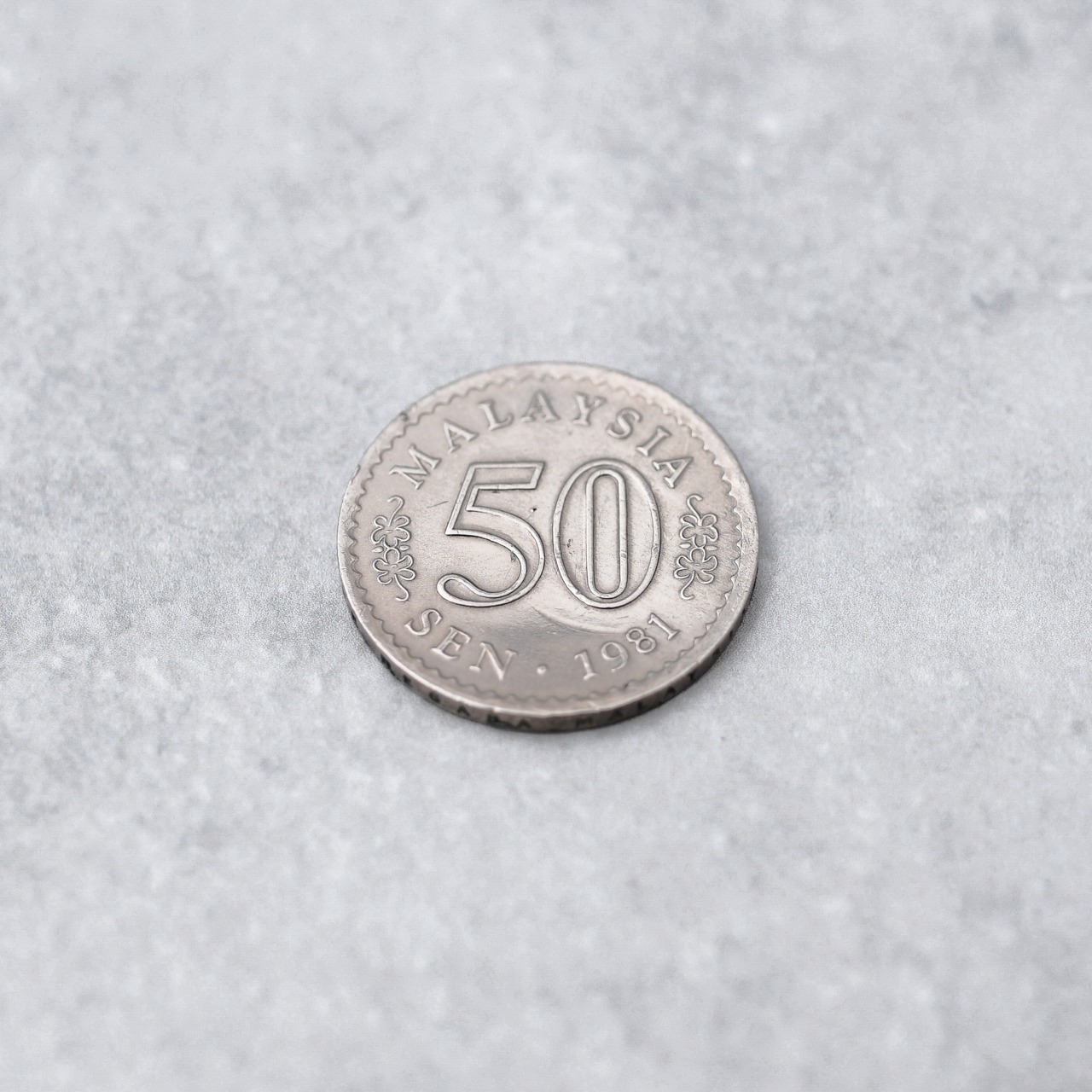 マレーシア 50セン コインリング｜MALAYSIA 50SEN COINRING