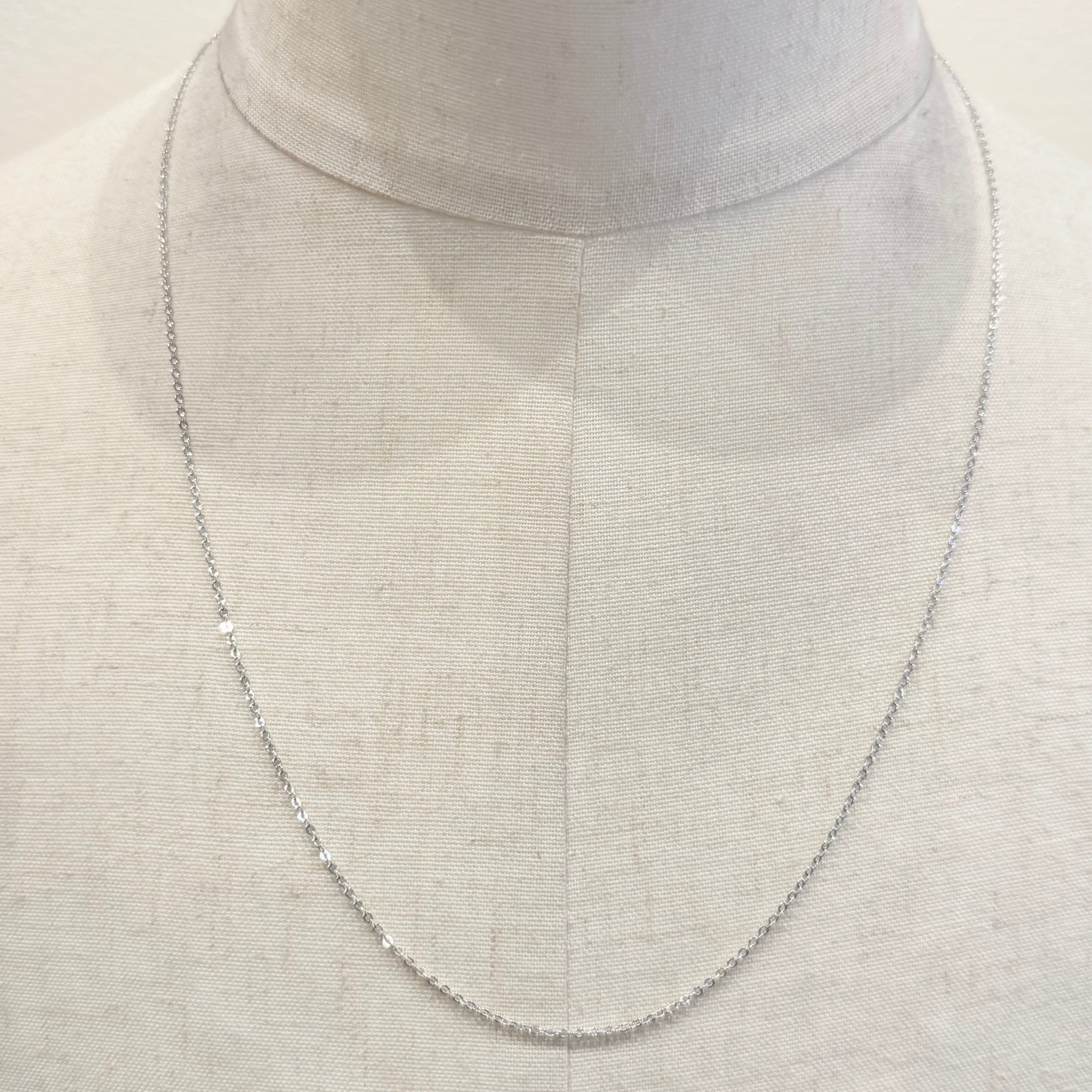 GUCCI×ADIDAS〟SILVER925 TREFOIL TOP DESIGN BALL CHAIN NECKLACE