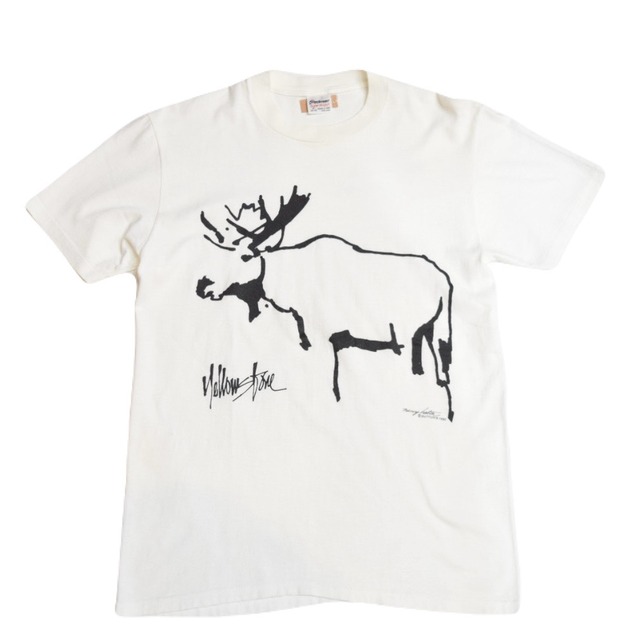 USED 90s "Yellowstone" T-shirt -Medium 02534