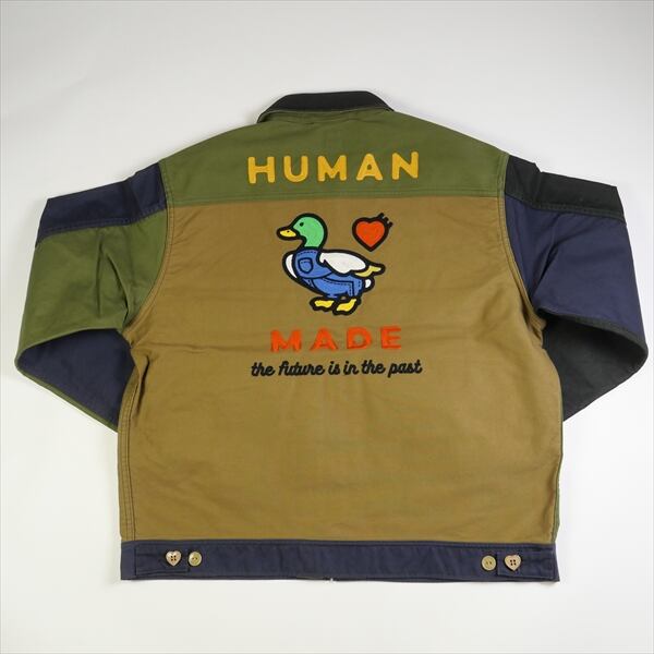 Size【L】 HUMAN MADE ヒューマンメイド 23AW ZIP-UP WORK JACKET NAVY