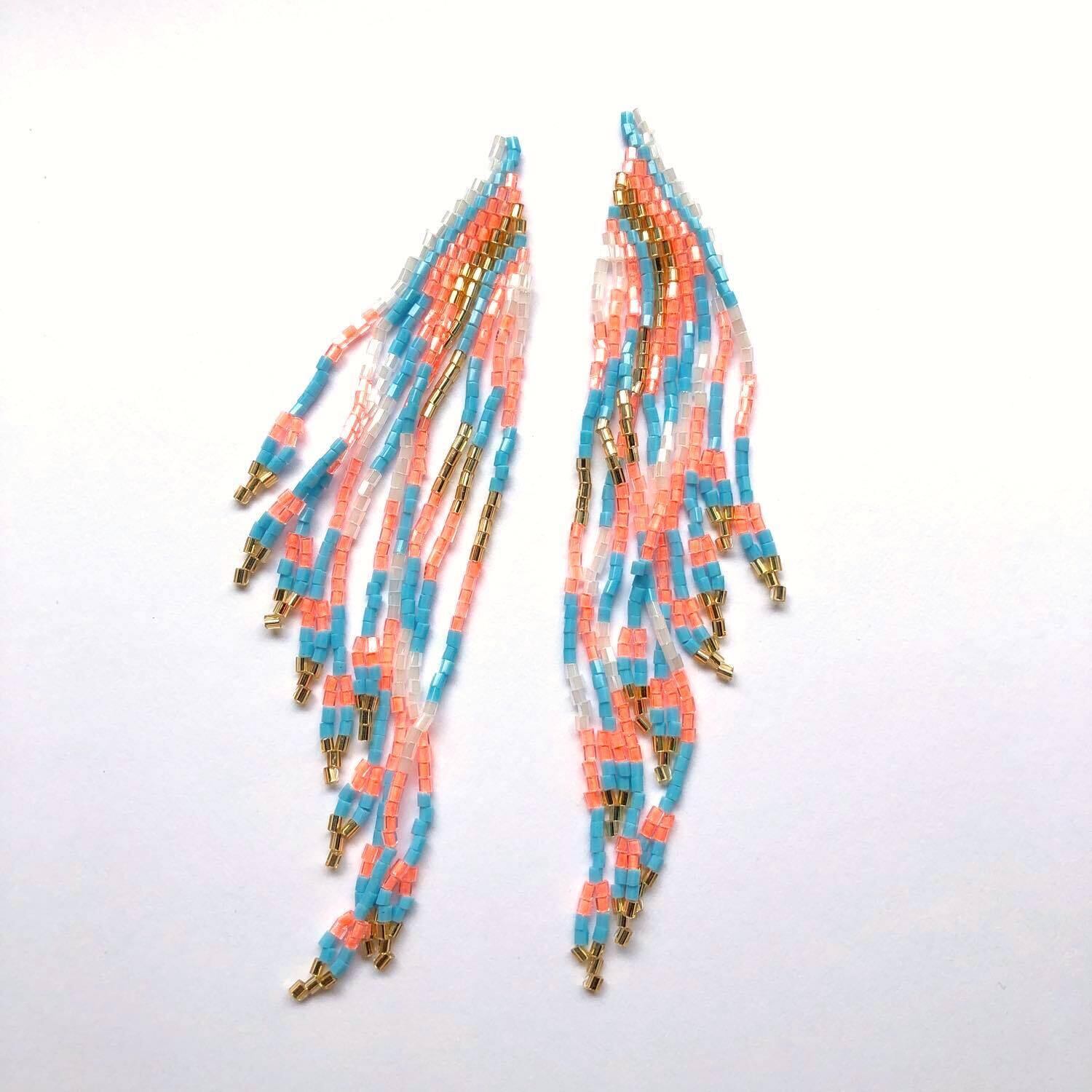 再入荷〉カラフルロングビーズタッセル | Dua-アクセサリーパーツショップ
