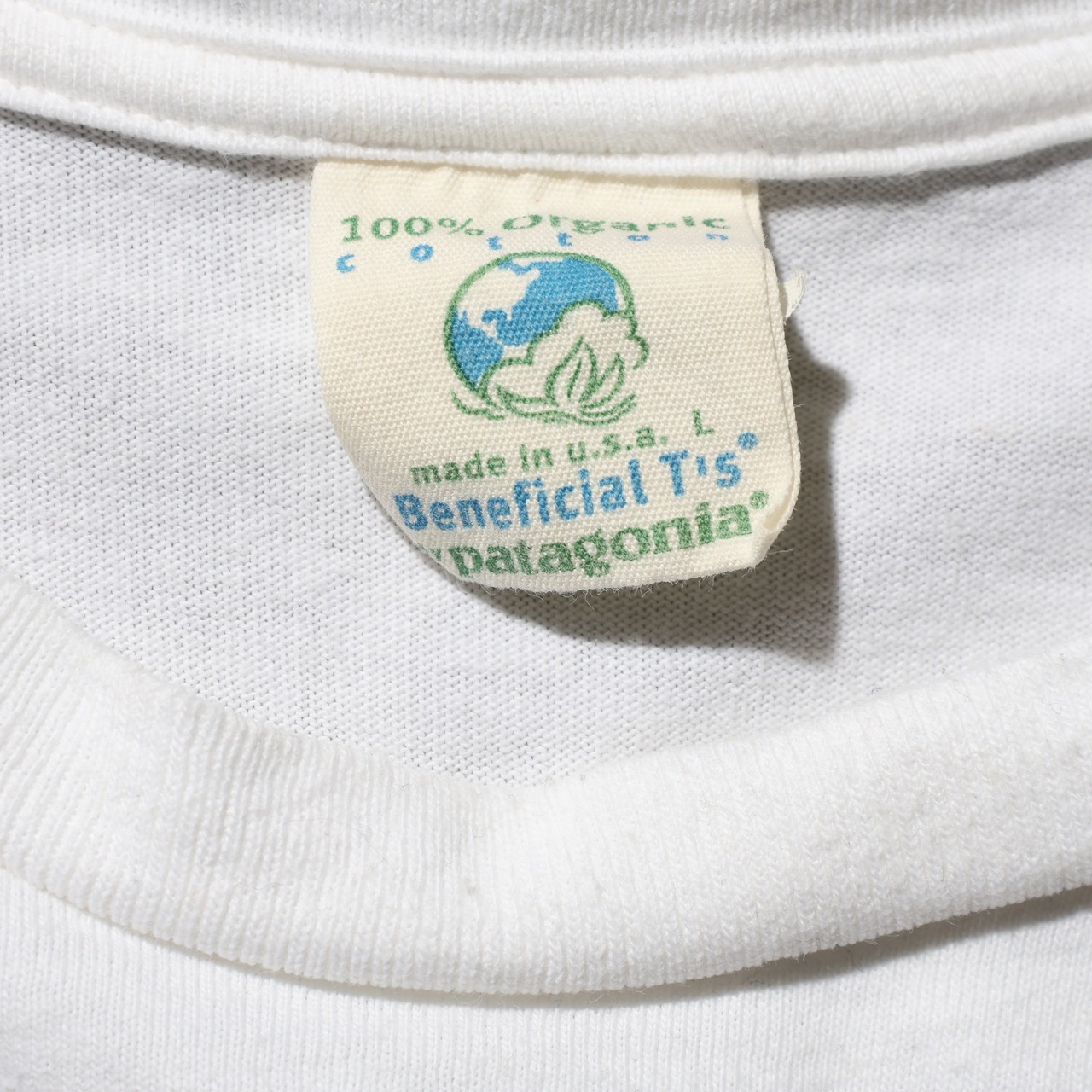 L 90s L/S T-shirt USA Beneficial T’s Patagonia パタゴニア ベネフィシャルT’s ベネT