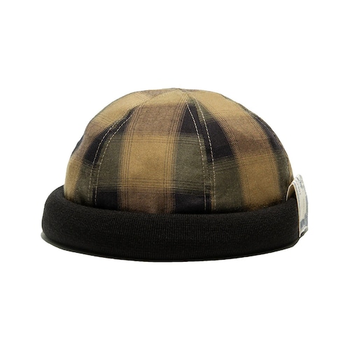 THE H.W.DOG & Co. (ドッグアンドコー) ～OMBRE ROLL CAP - Brown～
