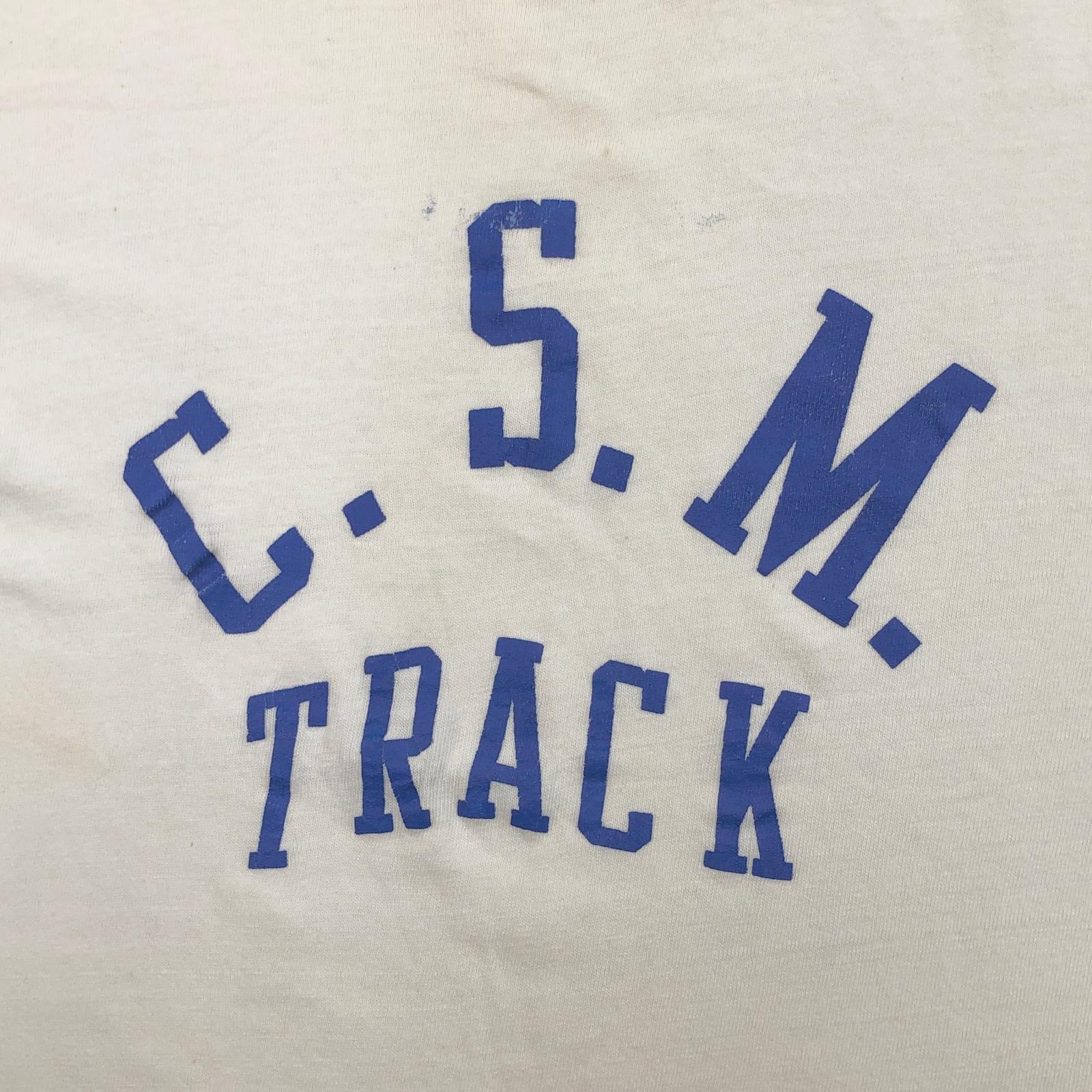 RUSSEL ラッセル 70年代 USA製 金タグ 初期 C.S.M TRACK リンガー T