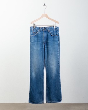 "Levi's" 517 good faded flared denim trousers / Made In USA