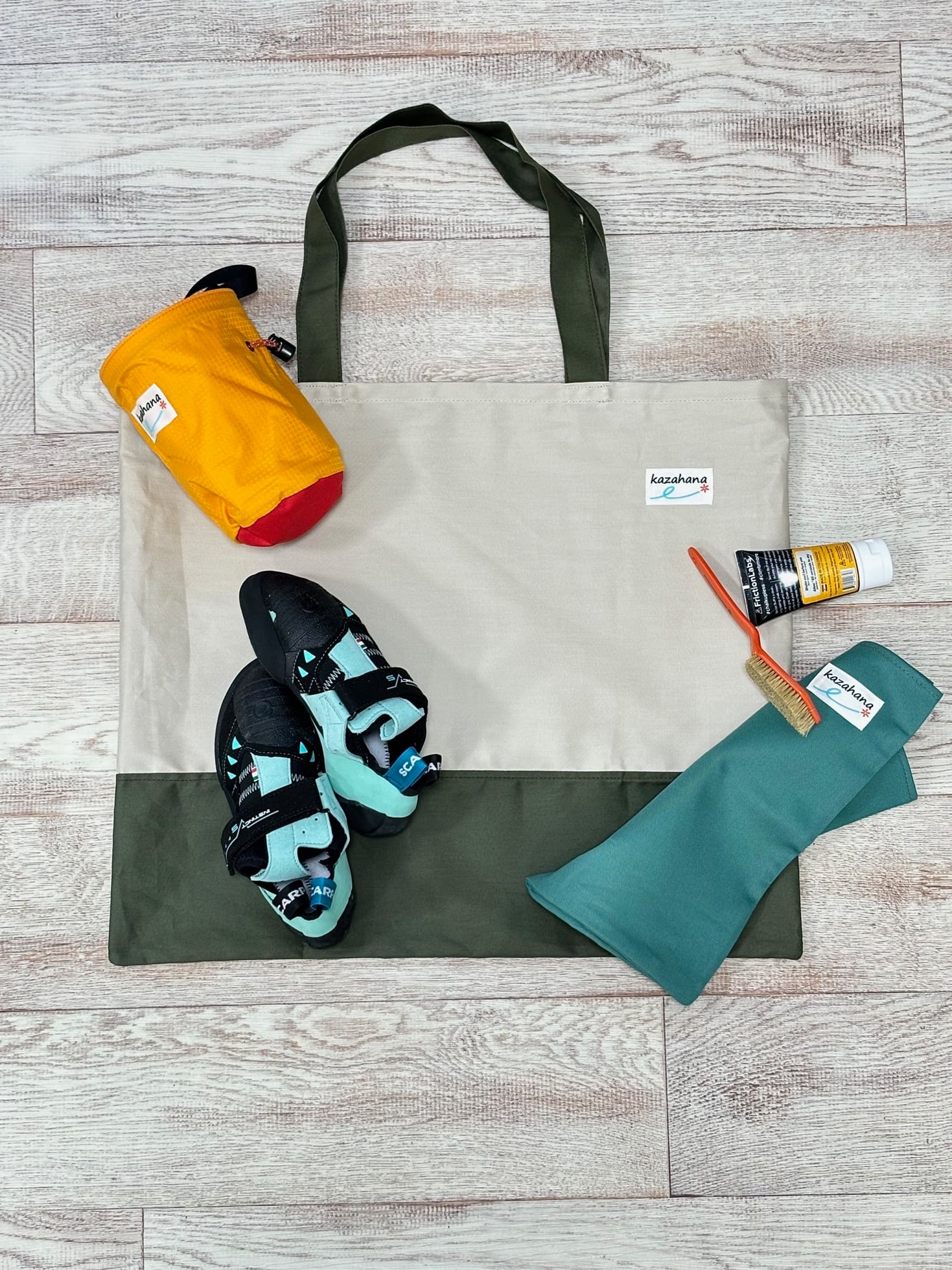 はすね　トートバッグ slap tote スラップトート | kazahana climbing packs