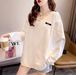 【秋冬新作】ファッショントップス♪ブラック/ホワイト2色展開◆#sebotv-2kt3627