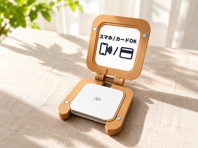 Square第2世代対応マグネット決済スタンド 【スマホ/カードOK】サイン付き