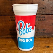 BIG BOY bob's プラスチックカップ 限定品 スーベニア ヴィンテージ ハンバーガー MU-334