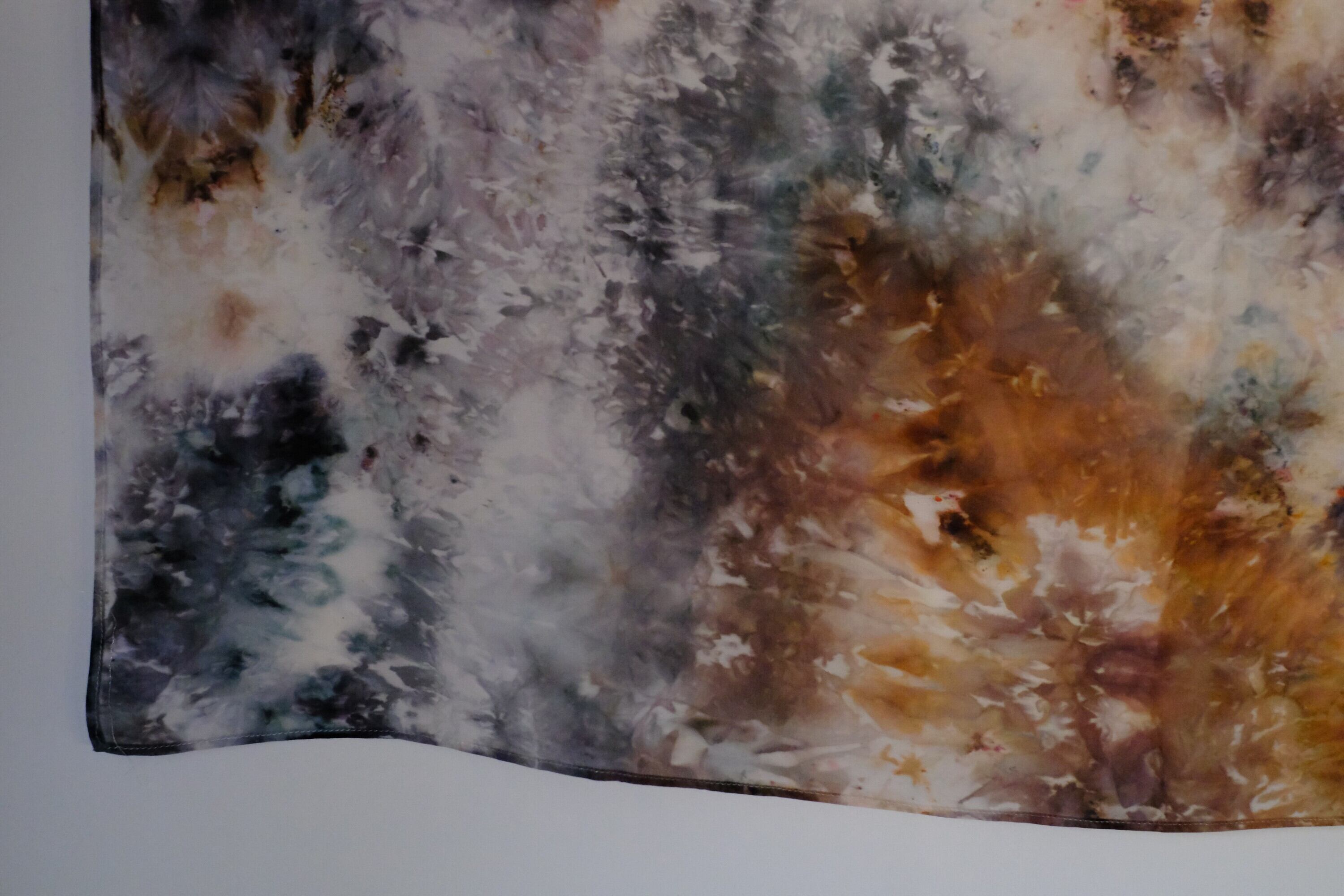 コットンシルクスカーフ　o-0532