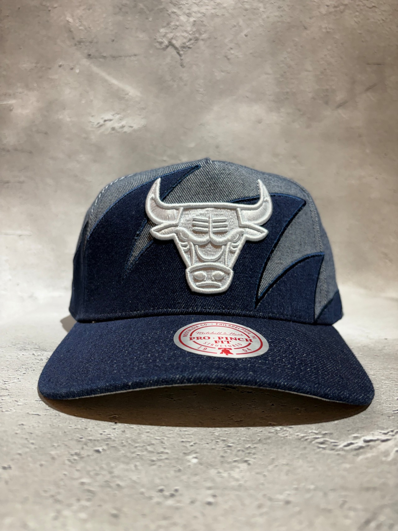 Mitchell&Ness/ミッチェルアンドネス NBA シカゴ・ブルズ デニム キャップ