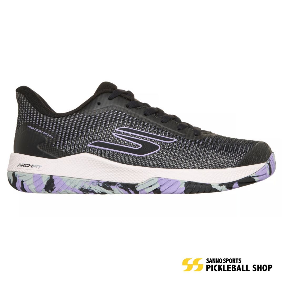 SKECHERS Viper Court PRO 2.0 BKLV ピックルボールシューズ