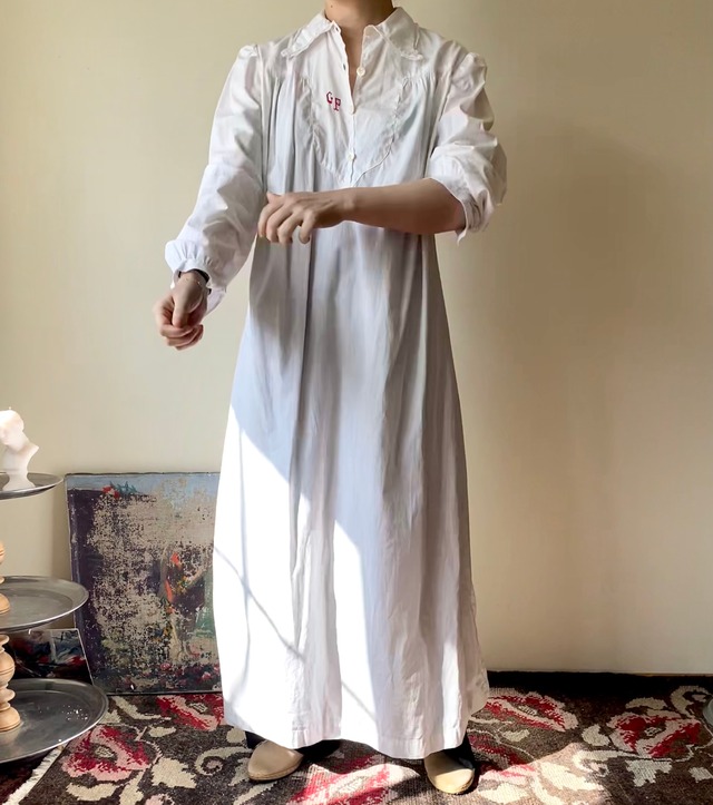 Antique French Night Dress