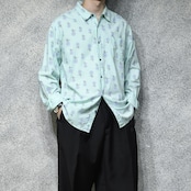 PEANUTS snoopy pattern shirt