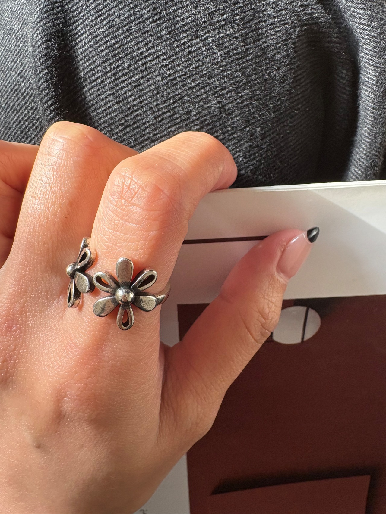twin bloom ring