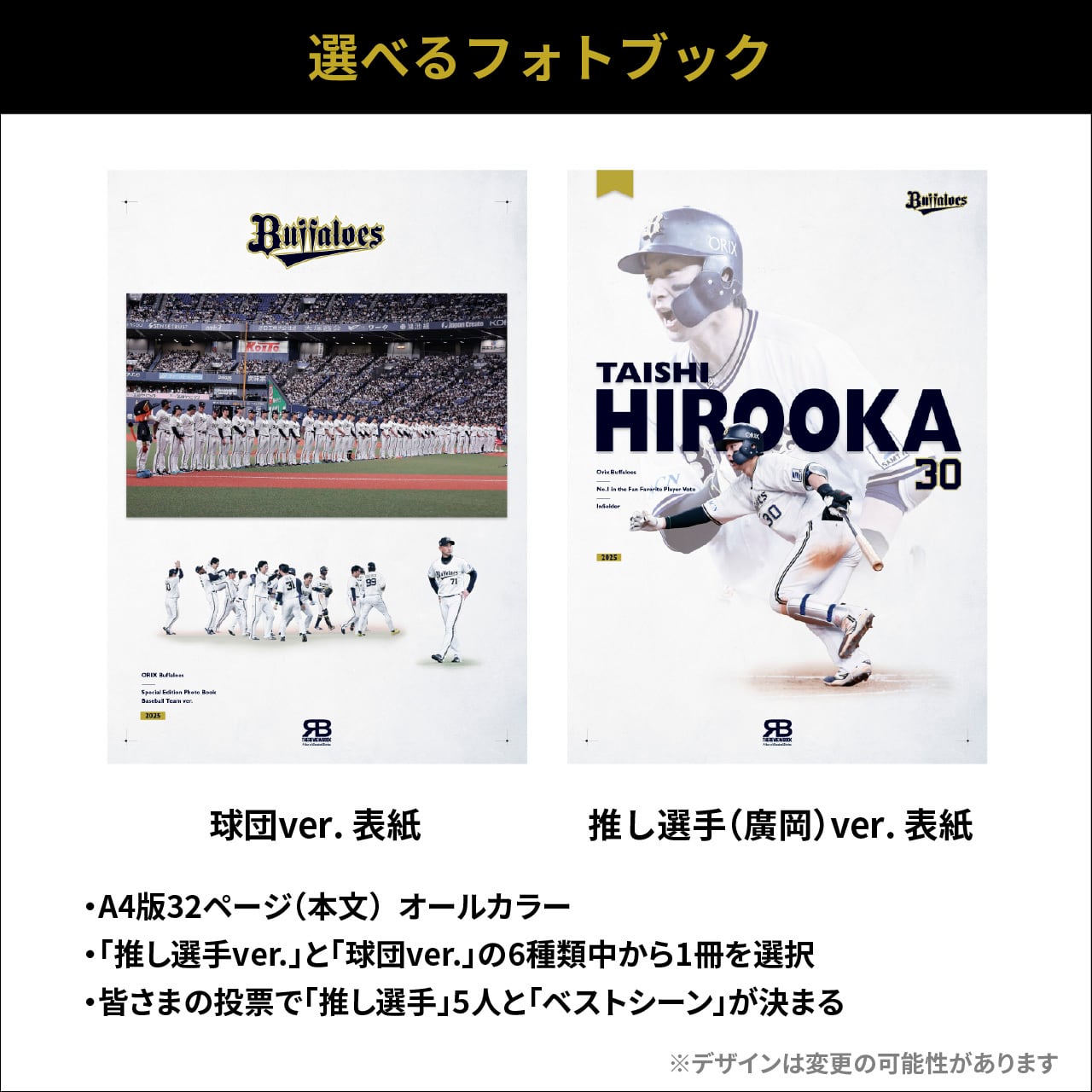 THE REVIEW BOOK 2025／オリックス・バファローズ | Athlete Database