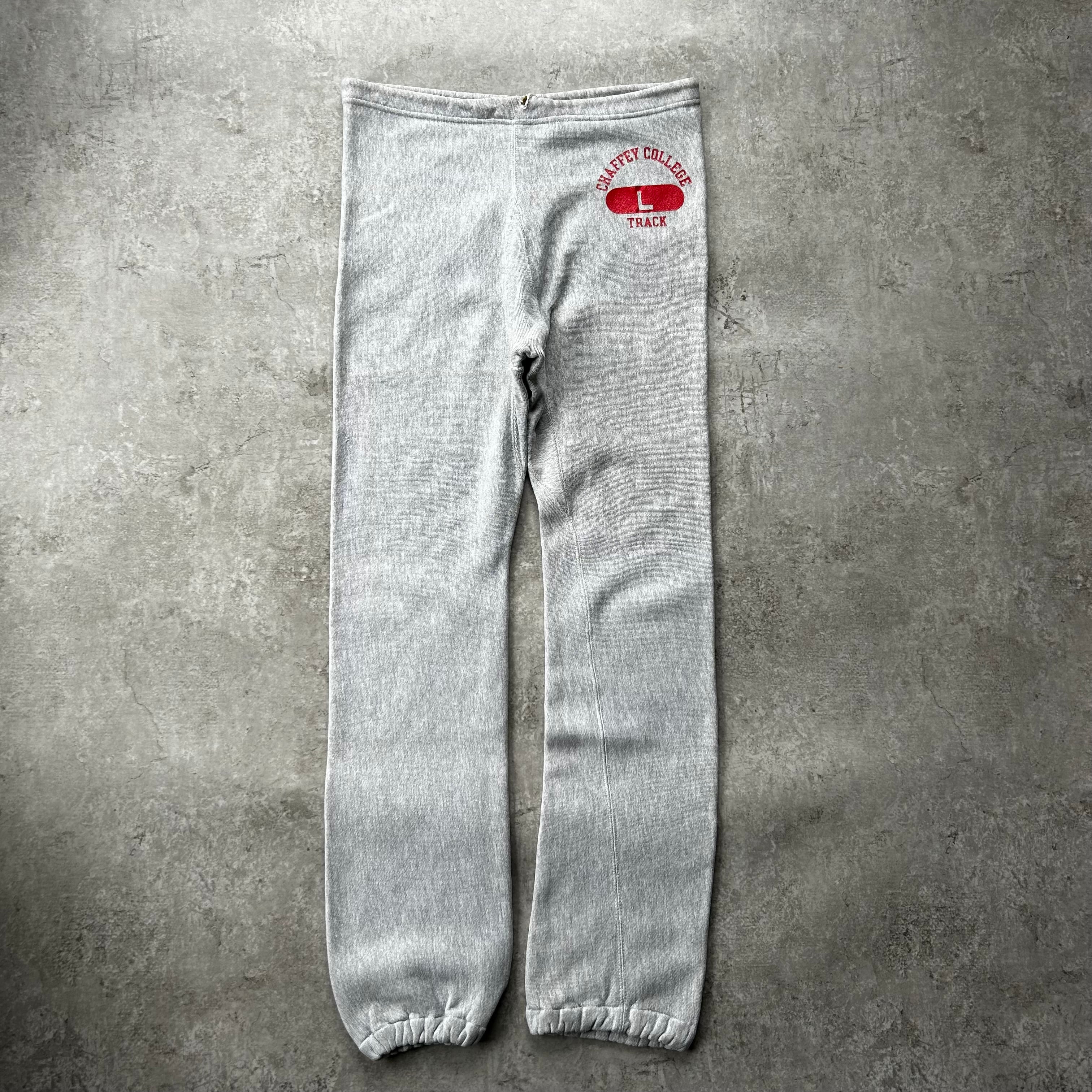 70s 初期 単色タグ champion チャンピオン リバースウィーブ パンツ 70s チャンピオン リバースウィーブ スウェットパンツ USA製 L 単色