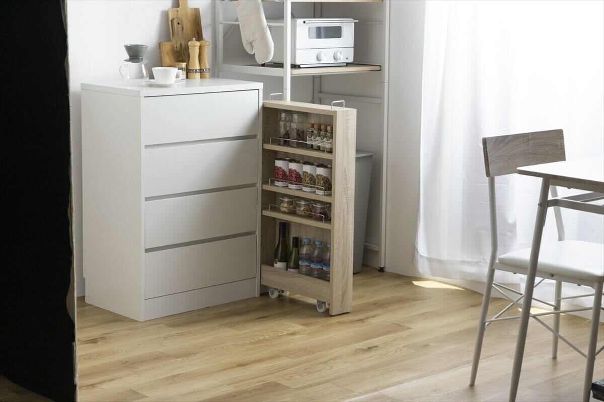 幅10cm】Tumsae 隙間収納ラック | アルル