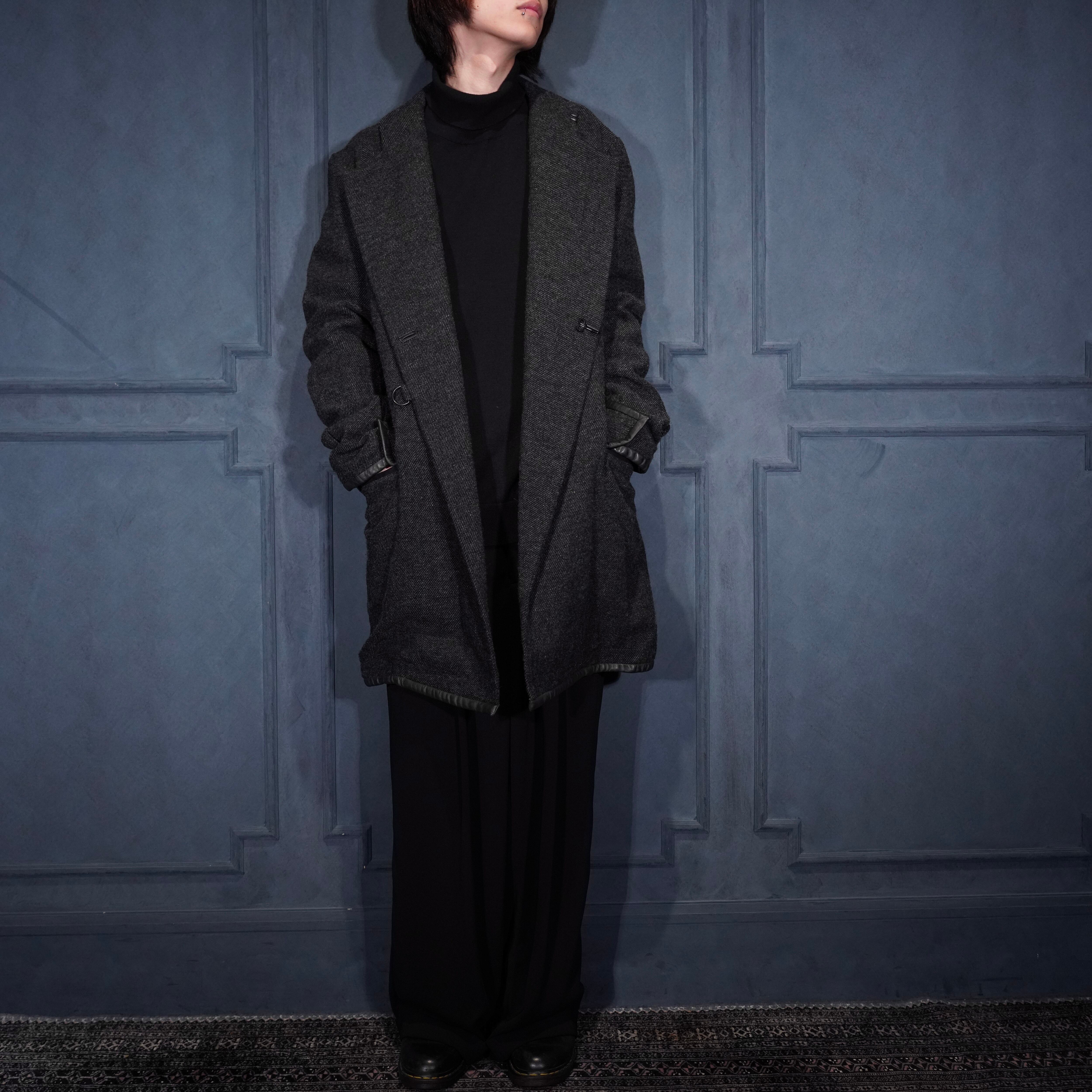 Y's YOHJI YAMAMOTO WOOL DESIGN COAT MADE IN JAPAN/ワイズ Y's YOHJI YAMAMOTO WOOL DESIGN COAT MADE IN JAPAN/ワイズ